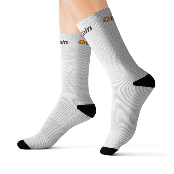 BITCOIN Socks Printify