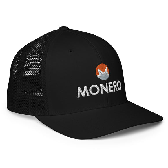 MONERO Closed-back trucker cap Crypto Loot