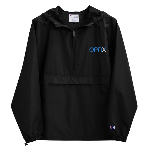 OPNX Embroidered Champion Packable Jacket Crypto Loot