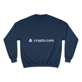 CRYPTO.COM Champion Sweatshirt Printify