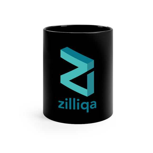 ZILLIQA black Mug Printify