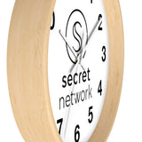 SECRET NETWORK Wall clock Printify