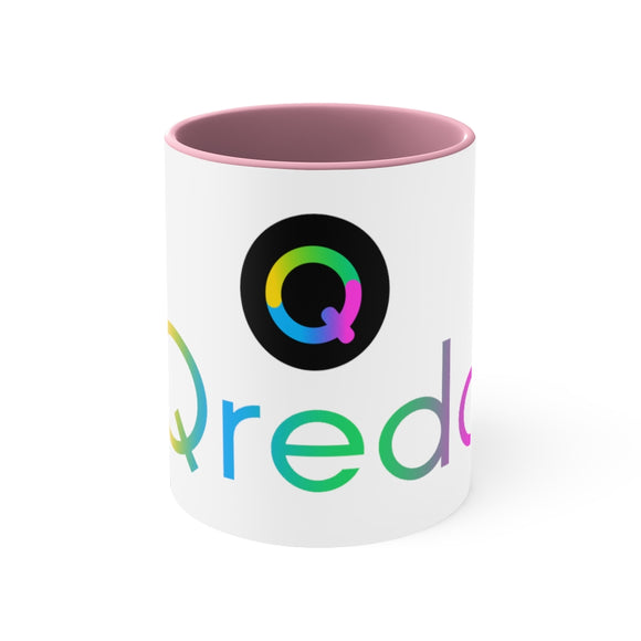 QREDO Accent Coffee Mug Printify