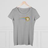 DOGE RAINBOW Organic Women's T-shirt Printify