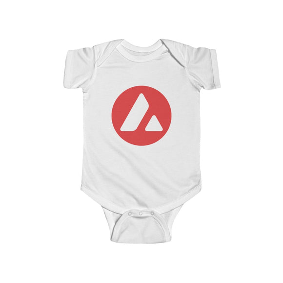 AVAX LL Infant Jersey Bodysuit Printify