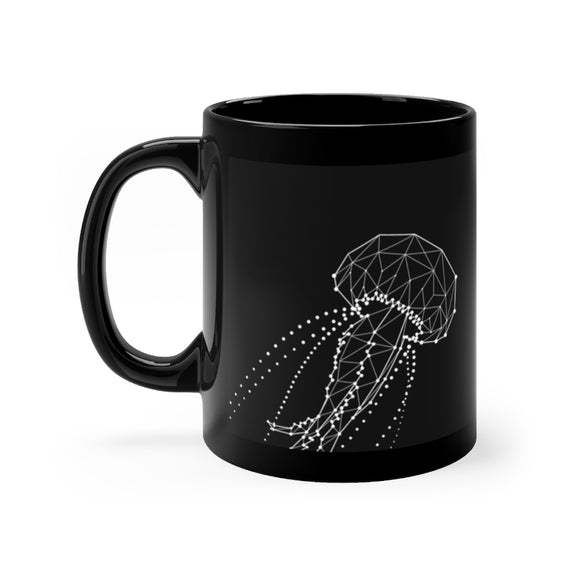 OCEAN L2 Black mug 11oz Printify
