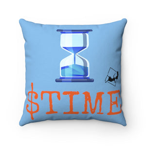 WONDERLAND TIME Square Pillow Printify
