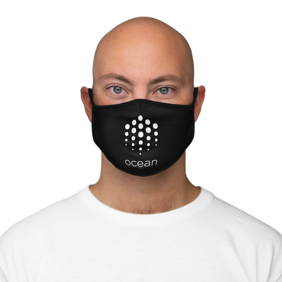 OCEAN BLACK Face Mask Printify