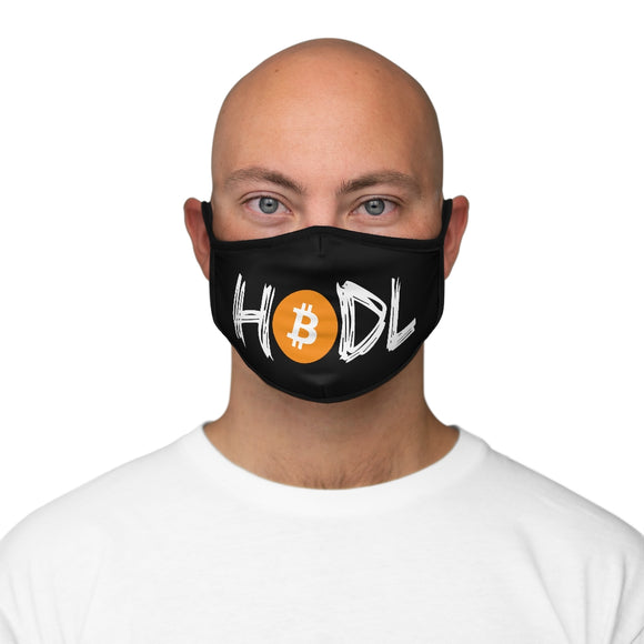 BTC HODL Face Mask Printify