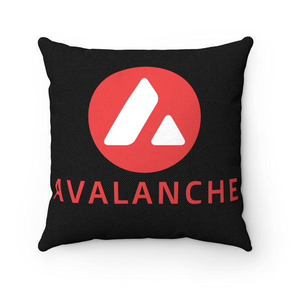 AVAX BL Square Pillow Printify