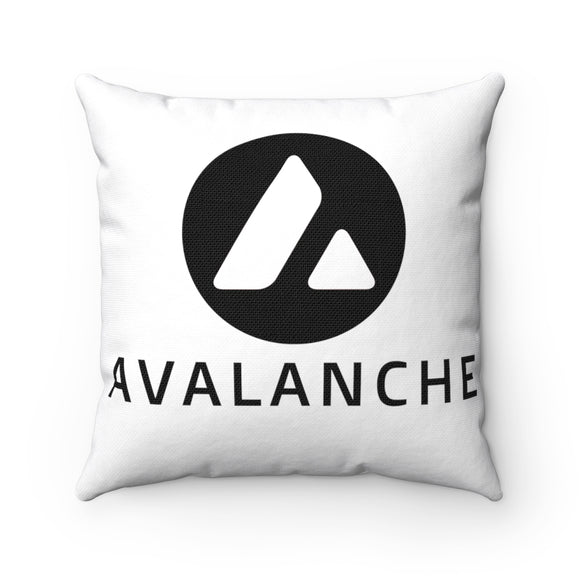 AVAX WH Square Pillow Printify