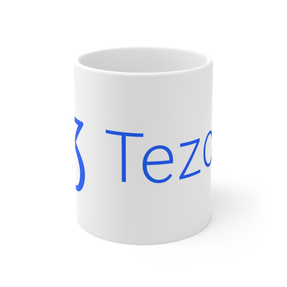 TEZOS white Mug Printify