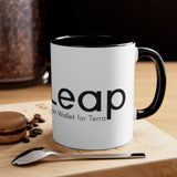 LEAP WALLET Accent Coffee Mug Printify