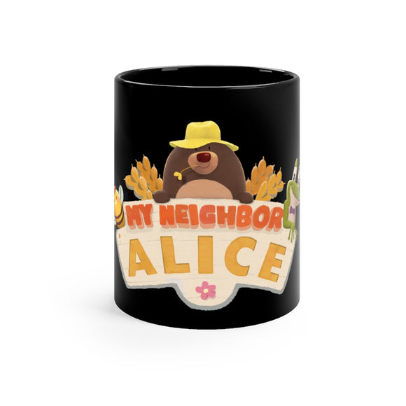 ALICE Black mug 11oz Printify