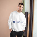 CRYPTO.COM Champion Sweatshirt Printify