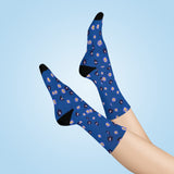 ABRACADABRA BLU Socks Printify