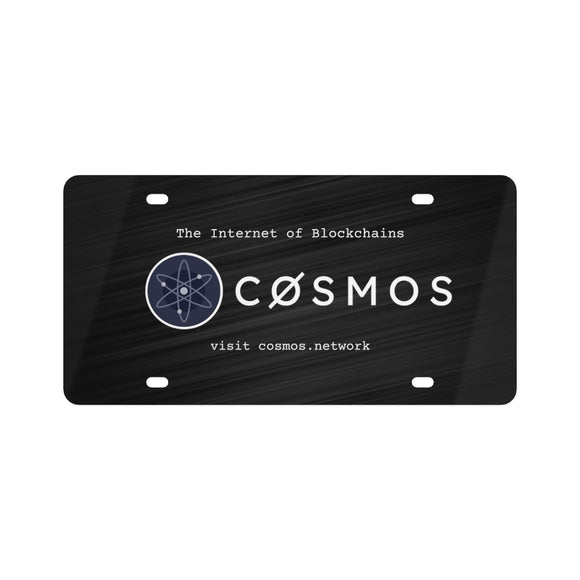 COSMOS License Plate Printify