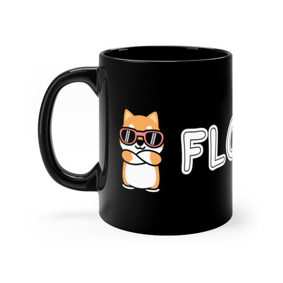 FLOKI Black mug 11oz Printify