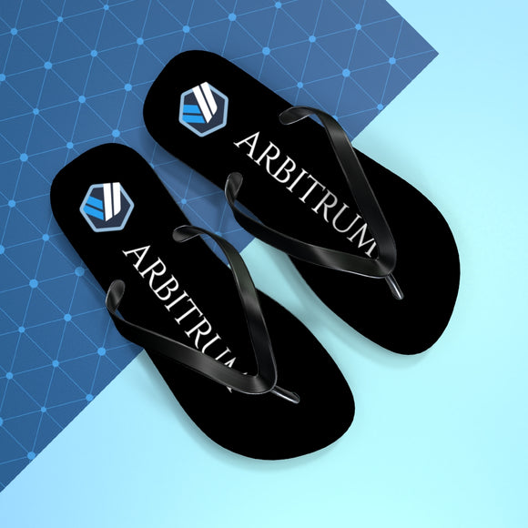 ARBITRUM Flip Flops Printify