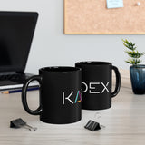 KADDEX Black mug 11oz Printify