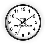 WONDERLAND Wall clock Printify