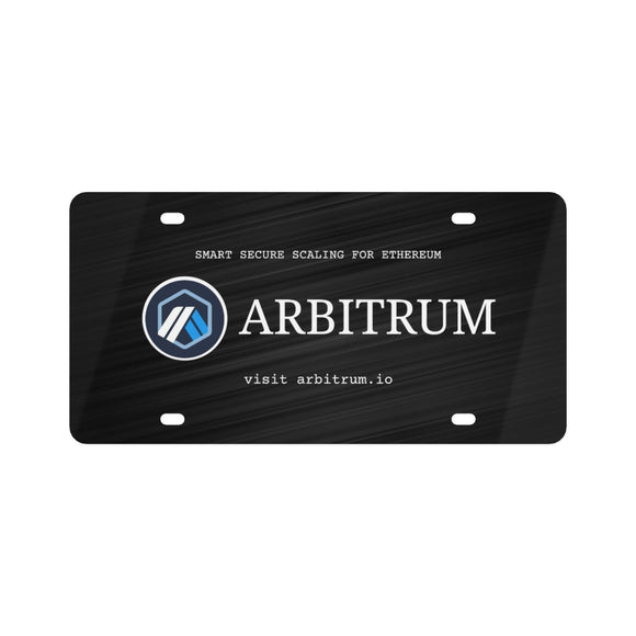 ARBITRUM License Plate Printify