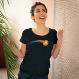 BTC RAINBOW Organic Women's T-shirt Printify