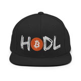 BTC HODL Snapback Hat Printful