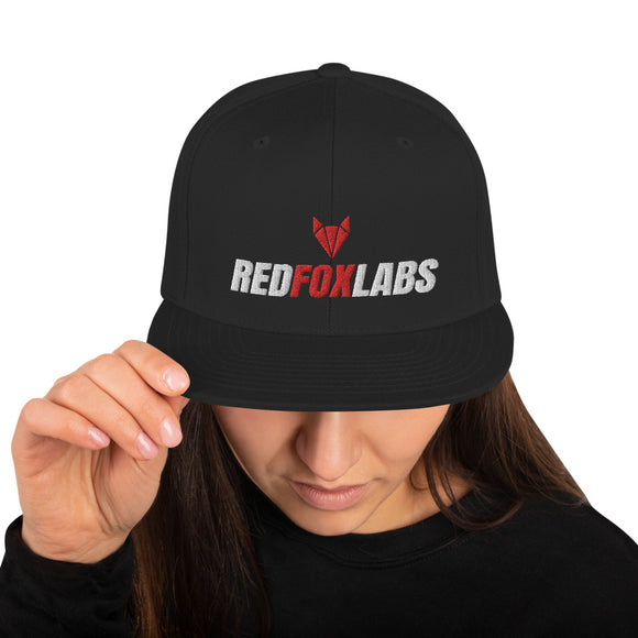 REDFOX LABS Snapback Hat Printful
