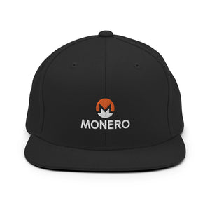 MONERO Snapback Hat Printful