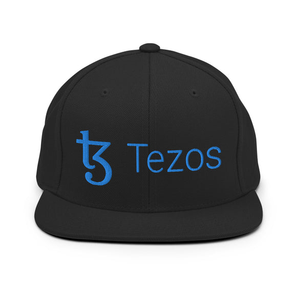 TEZOS Snapback Hat Printful