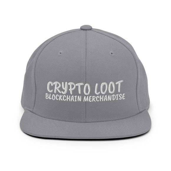 CRYPTOLOOT Snapback Hat Printful
