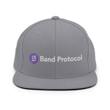 BAND Snapback Hat Printful