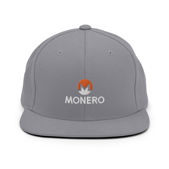 MONERO Snapback Hat Printful