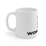 WONDERLAND white 11oz Mug Printify