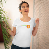 BTC RAINBOW Organic Women's T-shirt Printify