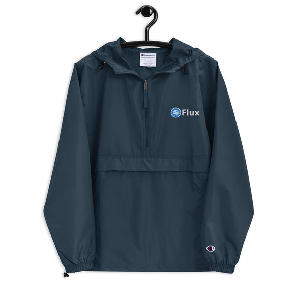 FLUX Embroidered Champion Packable Jacket Printful