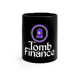 TOMB FINANCE black mug Printify
