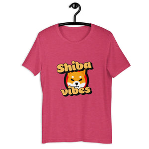 SHIBA vibes Unisex t-shirt Printful