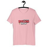 BITCOIN SHOW Unisex t-shirt Printful
