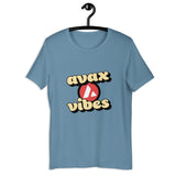 AVAX vibes Unisex t-shirt Printful